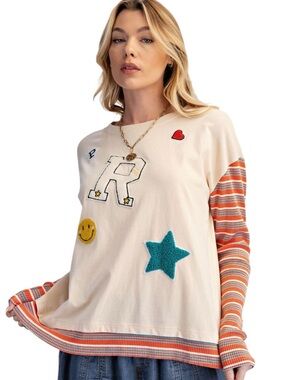905:  EASEL NWT TOP NATURAL (H8)